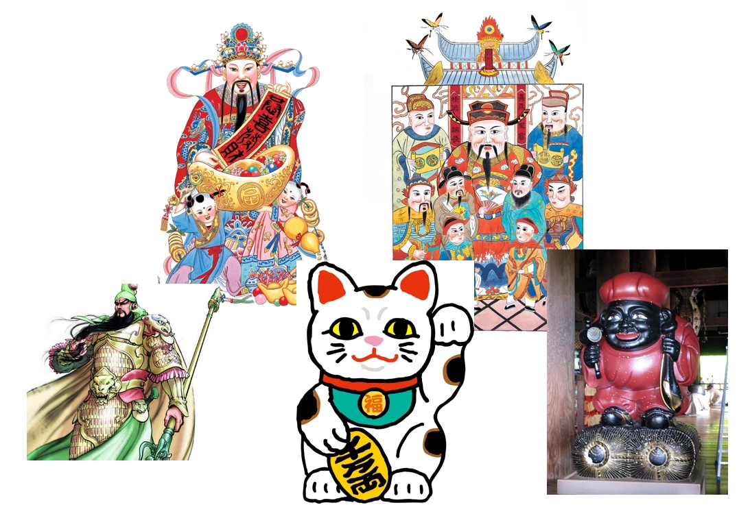 家宝37✖️30『武財神』財を呼ぶ。友人の香港社長私物　社長宅家宝『引財の武財神』 財神之文財神武財神各類財神之說